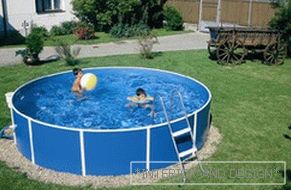 Kruhový detský bazén