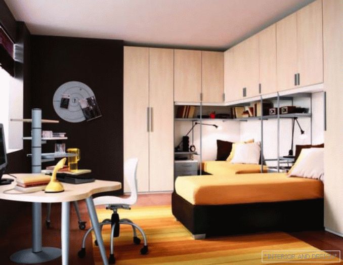 Izba pre chlapca v štýle minimalizmu