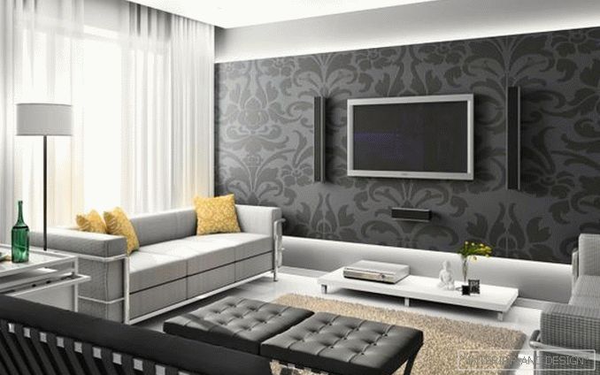 Foto dizajn obývacia izba
