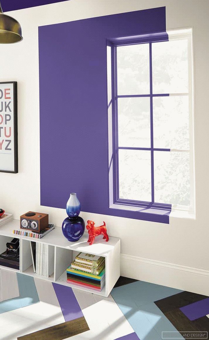 Hue Ultra Violet v interiéri 2