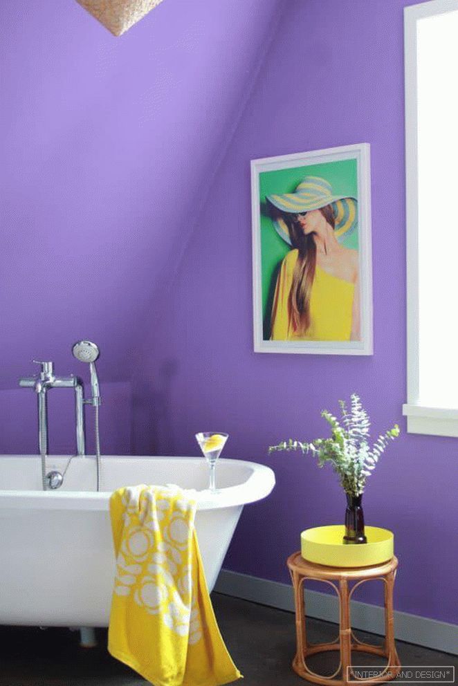 Hue Ultra Violet v interiéri 8