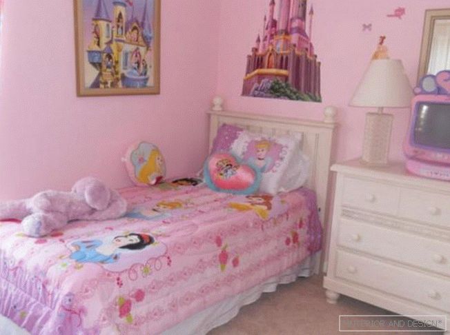 Nenápadnosť vytvára detskú izbu pre spánok