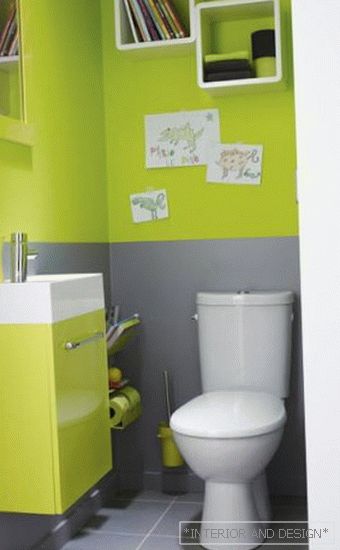 Farebné riešenie pre dizajn toaliet 6