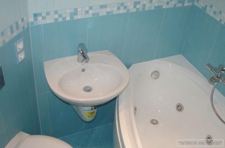 Foto moderného dizajnu kúpeľne
