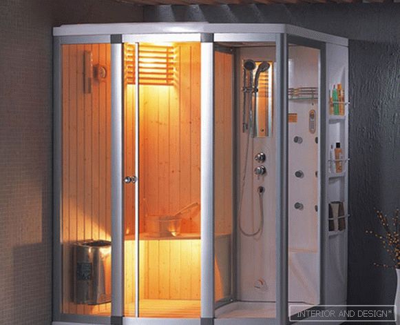 Sprchová kabína so saunou - 3