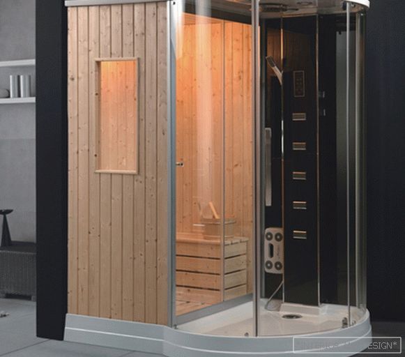 Sprchová kabína so saunou - 5