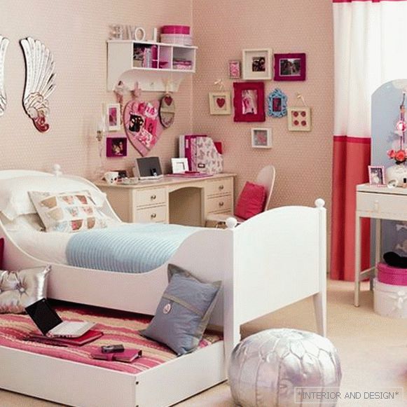 Foto miestnosti pre dospievajúce dievčatá