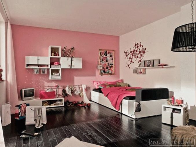 Foto miestnosti pre dospievajúce dievčatá