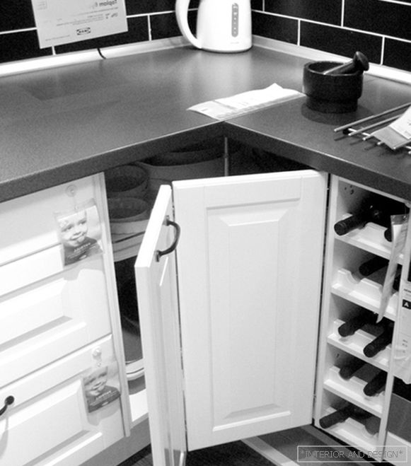 Rohová kuchyňa z Ikea - 2