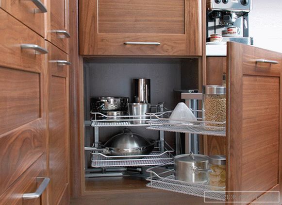 Regály a zásuvky в кухонной мебели от Икеа - 4