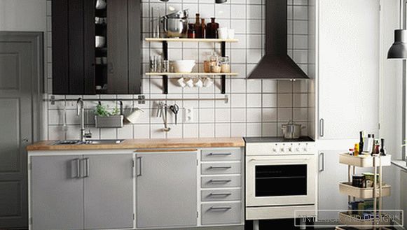Lineárna kuchyňa z Ikea - 4