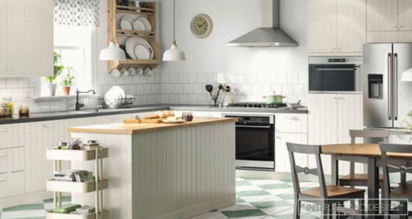 Biela kuchyňa z Ikea - 2