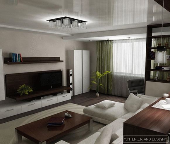 Nábytok do obývačky v modernom štýle (minimalizmus) - 5