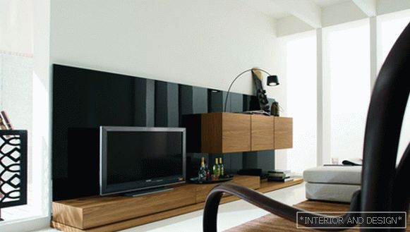 Obývacia izba v modernom štýle (minimalistický nábytok) - 5