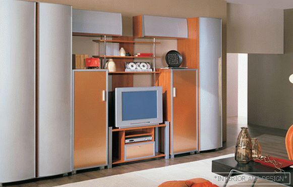 Nábytok pre obývaciu izbu v modernom štýle (techno) - 2