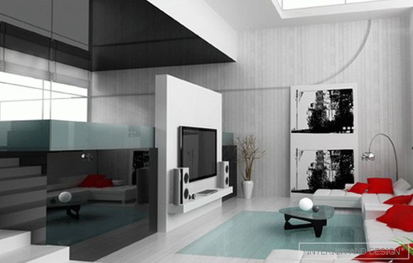 Nábytok do obývacej izby v modernom štýle (techno) - 5
