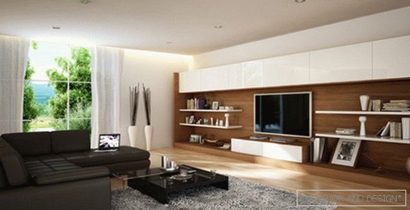 Obývacia izba v modernom štýle (moderný nábytok) - 4