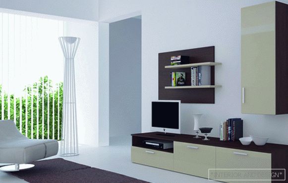 Nábytok do obývacej izby v modernom štýle (minimalizmus) - 2