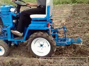 Mini traktor s vlastnými rukami na farme